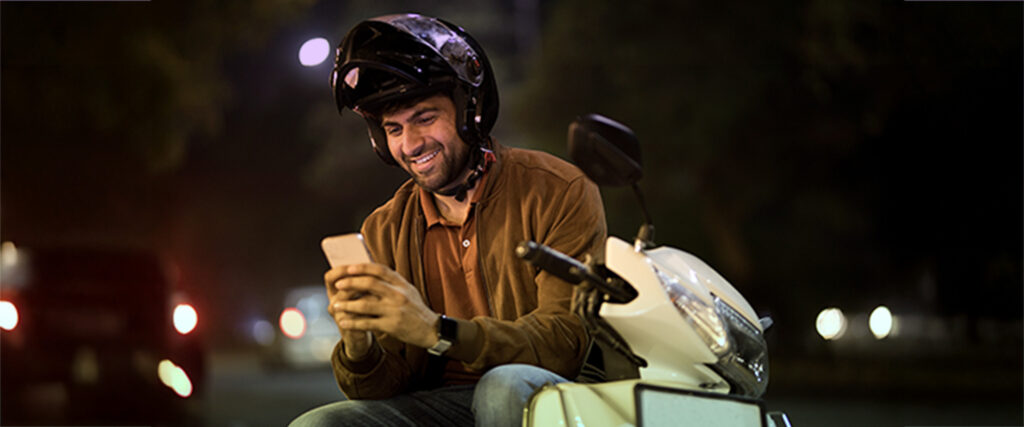 Golfleet ID para motos: aplicativo de monitoramento de motos