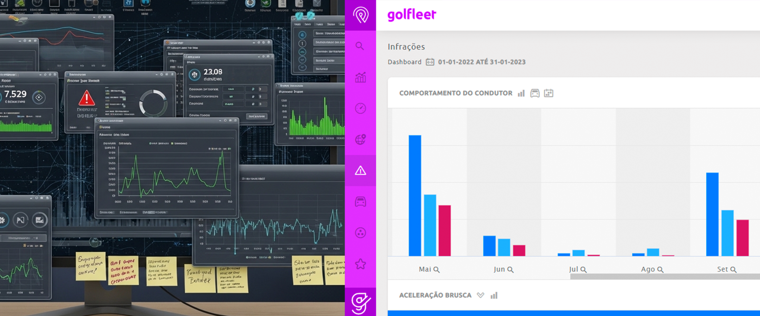 Como implantar telemetria em frotas em 90 dias