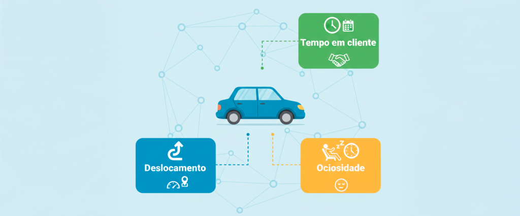 Indicadores de produtividade em frotas